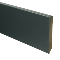 MDF Moderne plint 120x15 mm voorgelakt RAL 7016