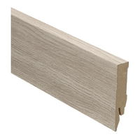Moderne folieplint 70x14 mm 27113 Eiken Wit Getint