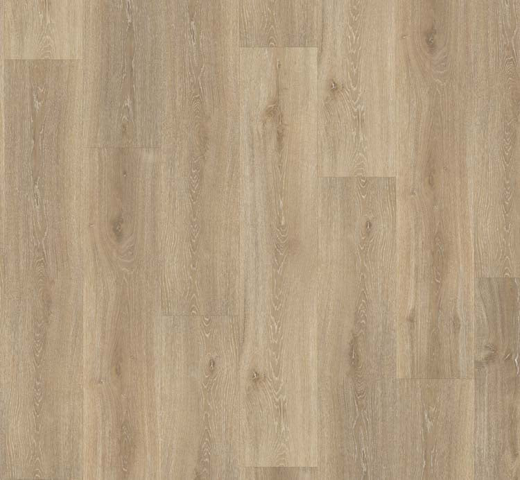 licht beige eiken vloer met rechte planken en subtiele houtnerfstructuur in naturel tinten