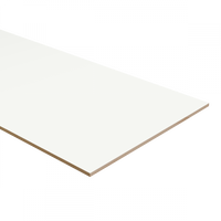 Dubbel stootbord folie 160x40 cm [per 2 verpakt] RAL9003/RAL9016