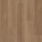 lichte beige eiken vloer met rechte planken en subtiele houtnerfstructuur