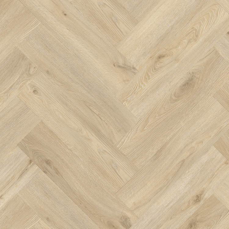 licht eiken visgraatvloer met natuurlijke houtstructuur en matte afwerking in brede planken
