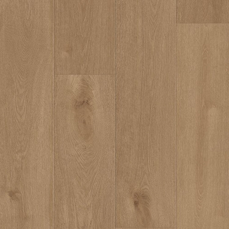 lichte beige eiken vloer met brede planken en een subtiele houtnerfstructuur