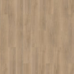 licht beige eiken vloer met dunne brede planken en een subtiele houtnerfstructuur