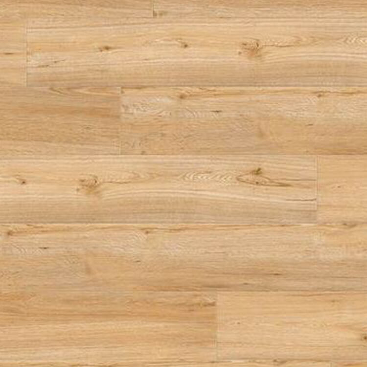 lichte beige eiken vloer met brede planken en subtiele houtnerfstructuur