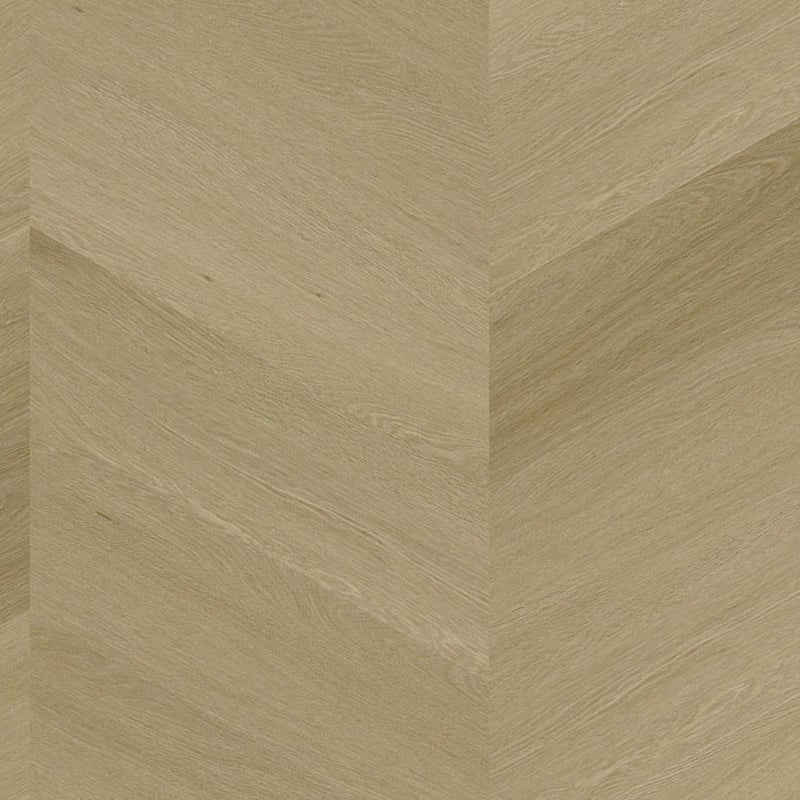 licht beige eiken vloer met visgraatpatroon en subtiele houtnerfstructuur