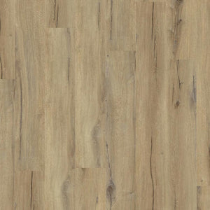 licht beige eiken vloer met lange planken en subtiele houtnerfstructuur met lichte knoestdetails