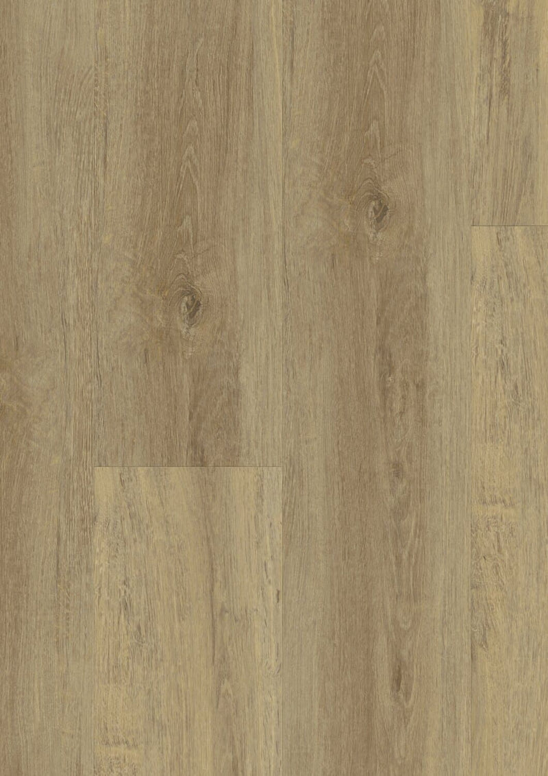 licht beige eiken vloer met natuurlijke houtstructuur en zichtbare knoesten in brede planken