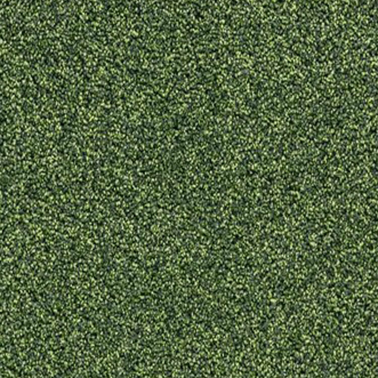 groen gemêleerd tapijt met fijne, dichtgeweven lusstructuur in variërende mosgroene tinten