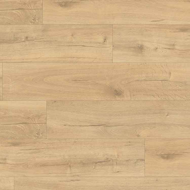 lichte beige eiken vloer met een subtiele houtstructuur en brede planken zonder patroon