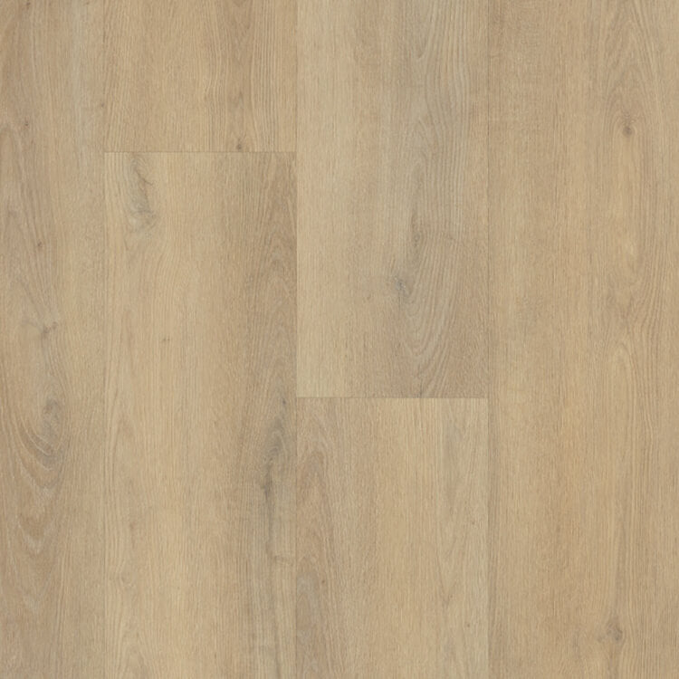 licht beige eiken vloer met brede planken en natuurlijke houtnerfstructuur