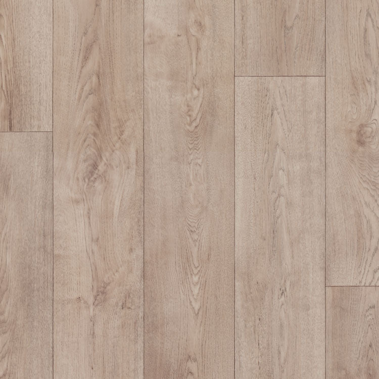 licht beige eiken vloer met rechte planken en natuurlijke houtstructuur met subtiele noesten en fijne nerfdetails