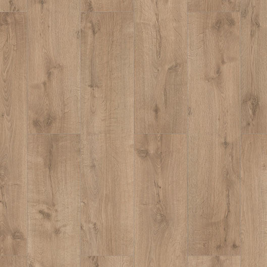 licht beige eiken vloer met brede planken en natuurlijke houtstructuur met zichtbare noesten en fijne nerfpatronen