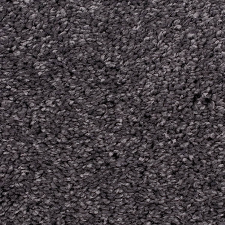donkergrijs antracietkleurig tapijt met dicht pluche structuur
