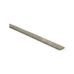 grijs eiken plint met matte structuur en lichte houtnerf, smal model