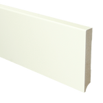 MDF Moderne plint 150x15 voorgelakt RAL 9016