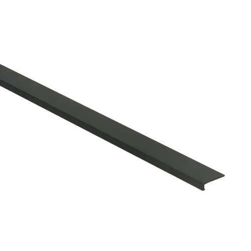 Hoeklijnprofiel Zelfklevend 4 mm t.b.v. PVC Klik Zwart