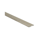 overgangsstrip langwerpig met lichte beige eiken houtstructuur en matte afwerking