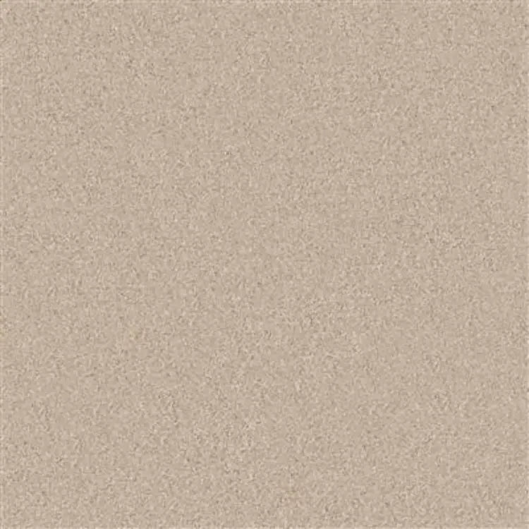 Beige tegelvloer met fijne, subtiele korrelige structuur en een egaal oppervlak.