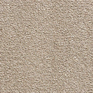 beige grof gestructureerd tapijt met dichte luspool en een subtiel kleurverloop in zandtinten