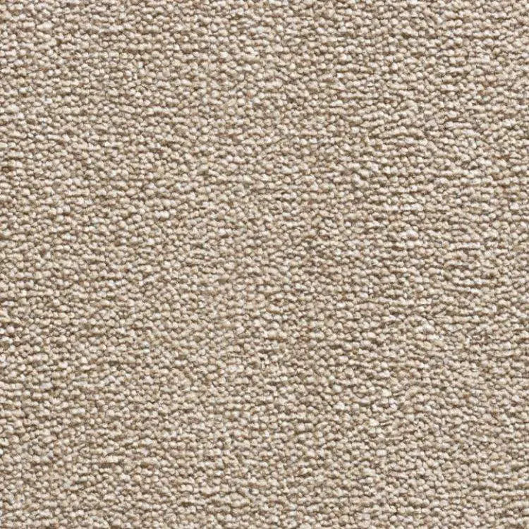 beige grof gestructureerd tapijt met dichte luspool en een subtiel kleurverloop in zandtinten
