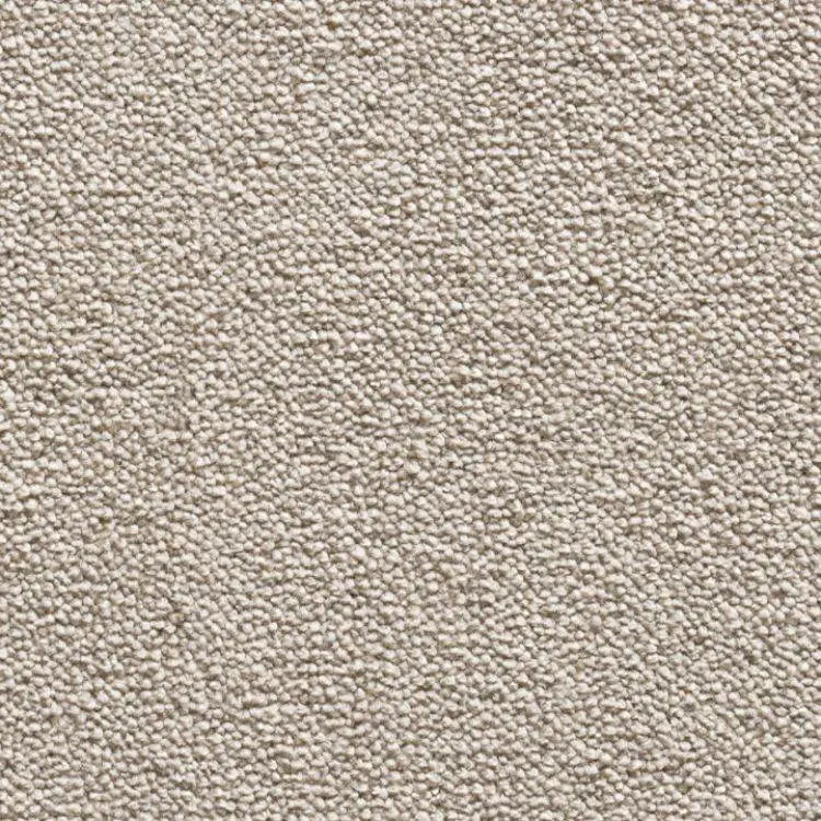 licht beige tapijt met dicht, gelijkmatig gestructureerd luspool oppervlak