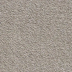 grijs beige tapijt met dicht, fijn lusstructuur patroon en een zachte, matte afwerking
