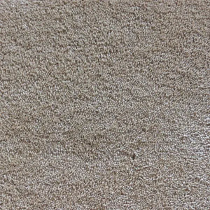 beige tapijt met dicht loopvlies en subtiele lichte en gebroken beige nuances in een eendelig patroon
