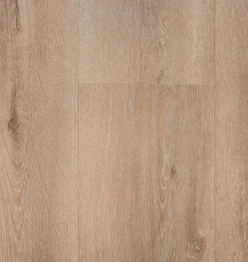 licht beige eiken vloer met natuurlijke houtstructuur en zichtbare noesten in brede planken