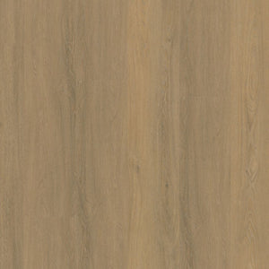 licht beige eiken vloer met smalle brede planken en fijne houtnerfstructuur, subtiele knoestpatronen zichtbaar