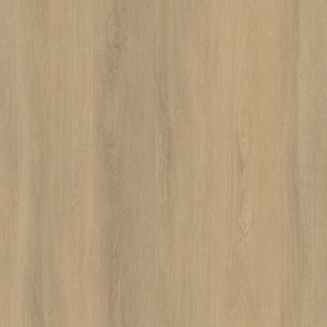 licht beige eiken vloer met subtiele houtstructuur en fijne noesten, brede planken zonder duidelijk patroon