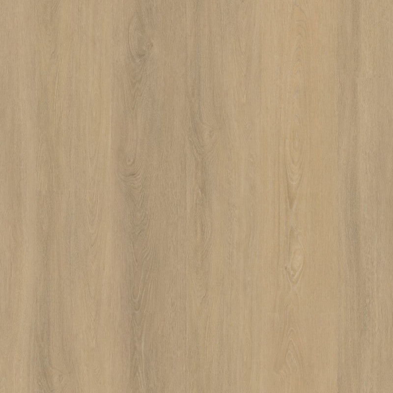 licht beige eiken vloer met subtiele houtstructuur en fijne noesten, brede planken zonder duidelijk patroon