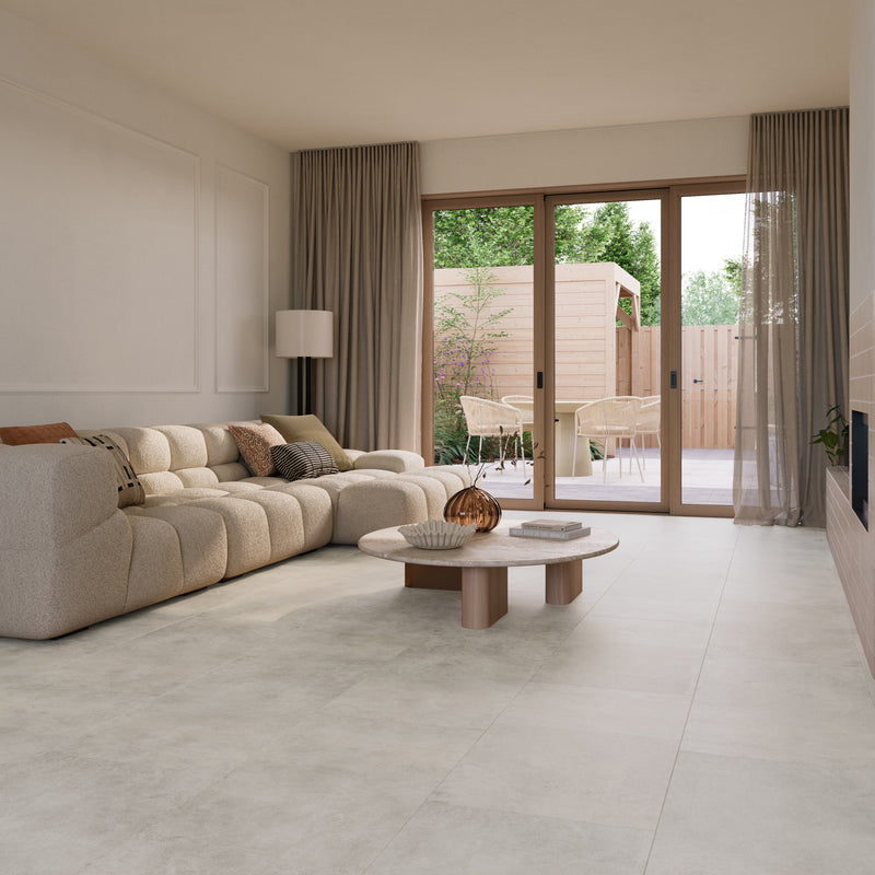 Ground Studio Solid Concrete Tegel Rechthoek Light Grey