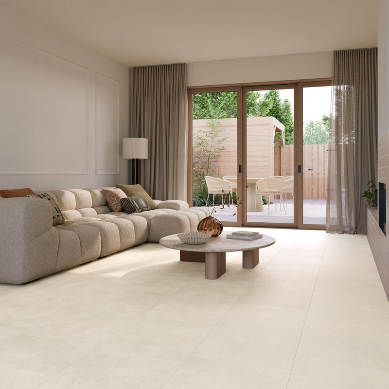 Ground Studio Solid Concrete Tegel Rechthoek Beige