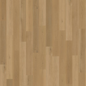 lichte beige eiken vloer met rechte planken en fijne, subtiele houtstructuur zonder zichtbaar patroon