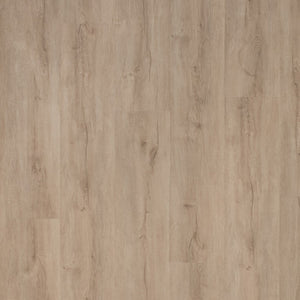 lichte beige eiken vloer met natuurlijke houtstructuur en subtiele noesten in brede planken