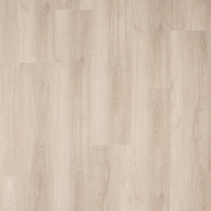 licht beige eiken vloer met brede planken en subtiele houtnerfstructuur in naturel tinten