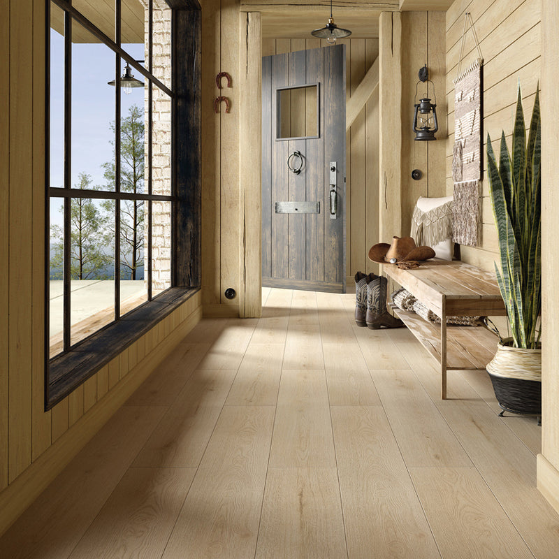 Floer Hybride Laminaat Steden Aqua Cannes Crèmewit Eiken