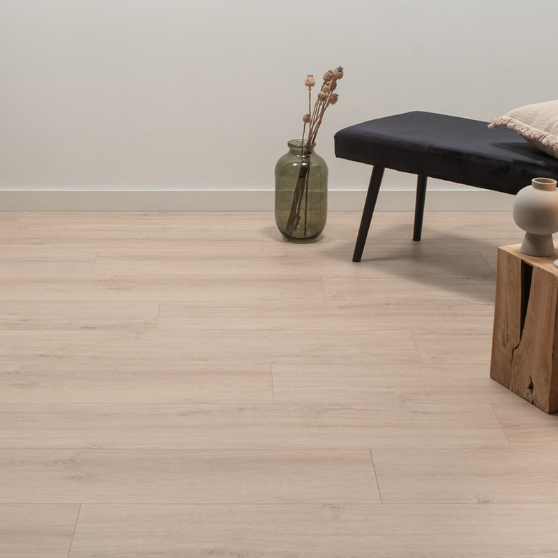Floer Hybride Laminaat Steden Breed Waterford Witbeige Eiken