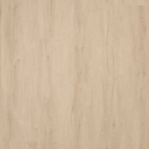 licht beige eiken vloer met subtiele houtstructuur en zachte nerven, brede planken zonder opvallend patroon