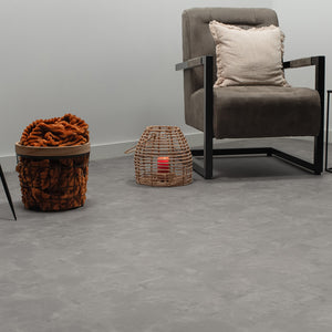 Floer Tegel Click PVC Betonlook Grijs