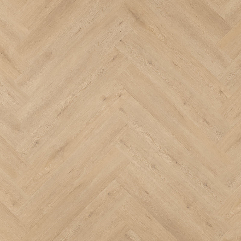 Floer - Walvisgraat- Plak PVC Gaia Grijsbeige