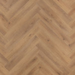 Floer - Walvisgraat- Plak PVC Narwal Nootbruin
