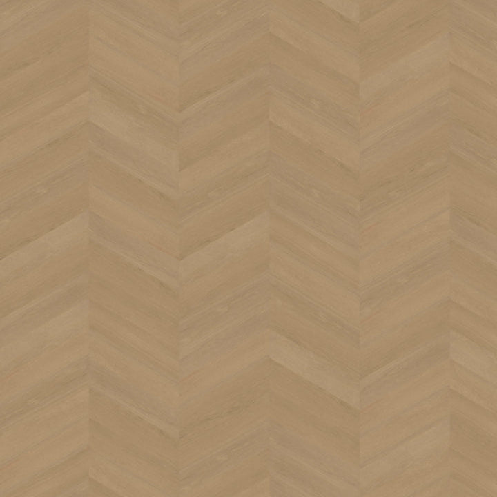 licht beige eiken vloer met visgraat motief en fijne houtnerfstructuur