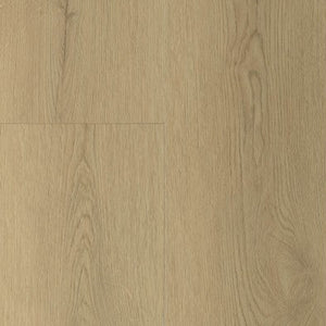 lichte beige eiken vloer met subtiele houtnerfstructuur en brede planken in horizontaal patroon
