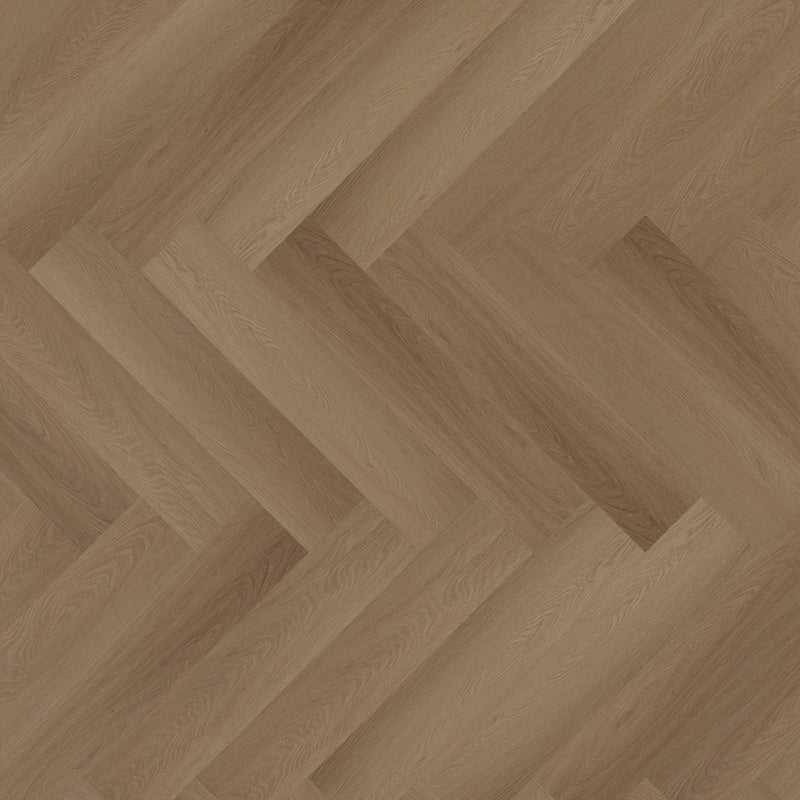 licht eiken vloer met visgraatpatroon, fijne houtnerfstructuur en natuurlijke beige tinten