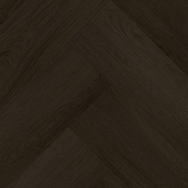 Ground Studio Select Oak Dryback Visgraat Dark Smoked