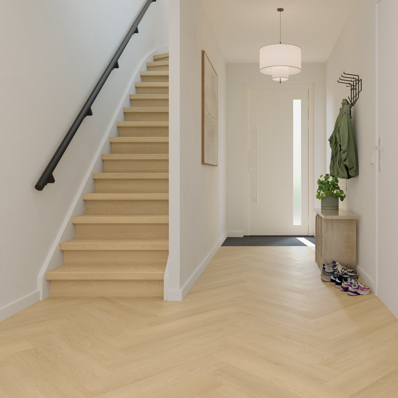 Ground Studio Select Oak Dryback Visgraat Naturel
