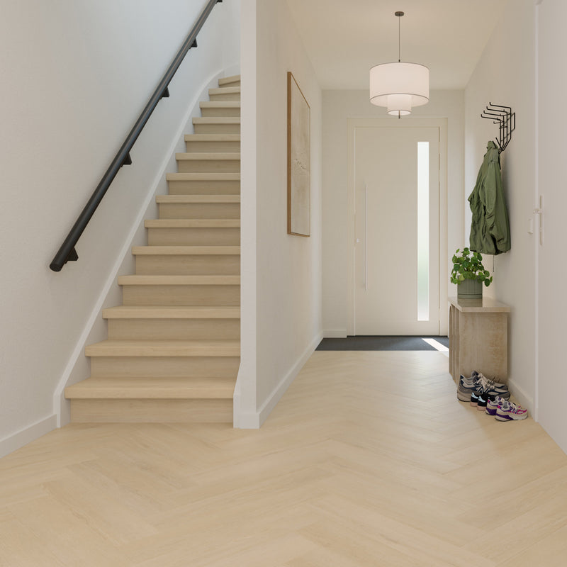 Ground Studio Pure Oak Click Visgraat A White Wash