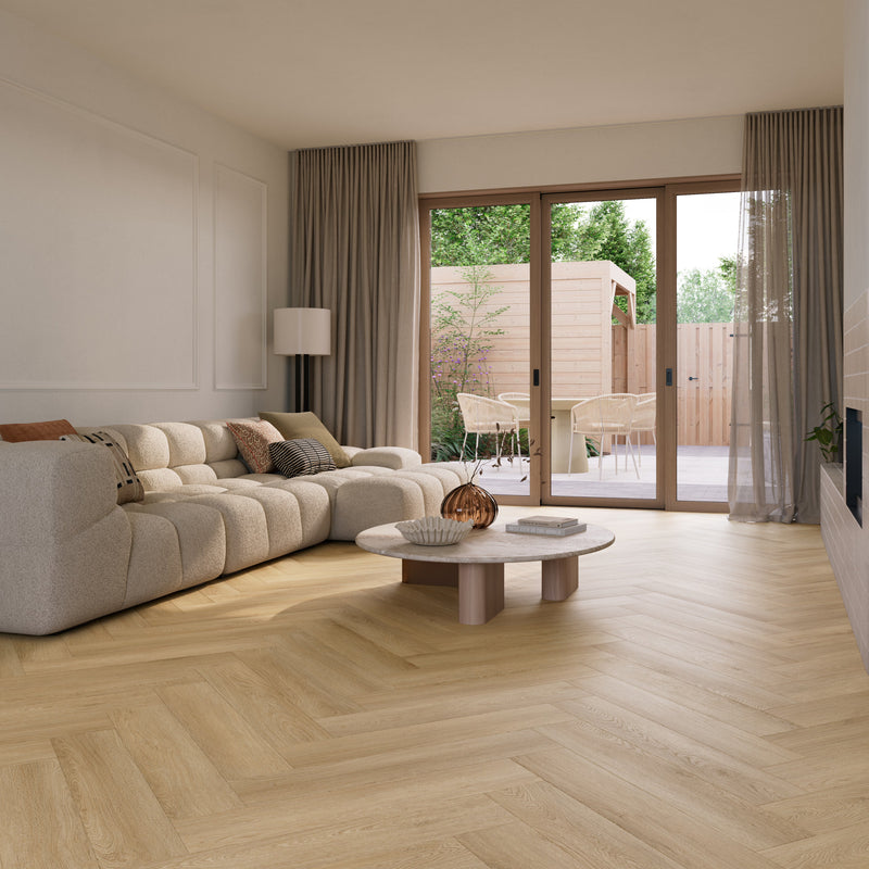 Ground Studio Select Oak Click Visgraat A Smokey